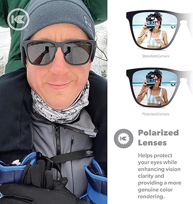 Fast Lanes and Sport Polarized Sunglasses for Men & Women - Impact Resistant Lenses & Full UV400 Protection