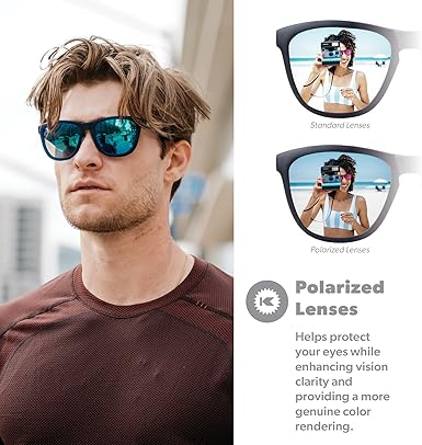 Premiums and Sport Polarized Sunglasses for Men & Women - Impact Resistant Lenses & Full UV400 Protection